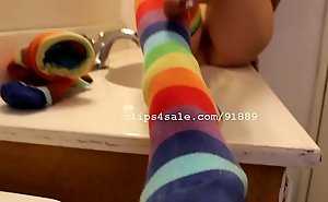 Rainbow Socks and Sexy Toes